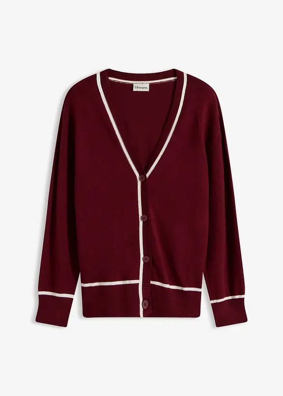 Cardigan con scollo a V, bonprix