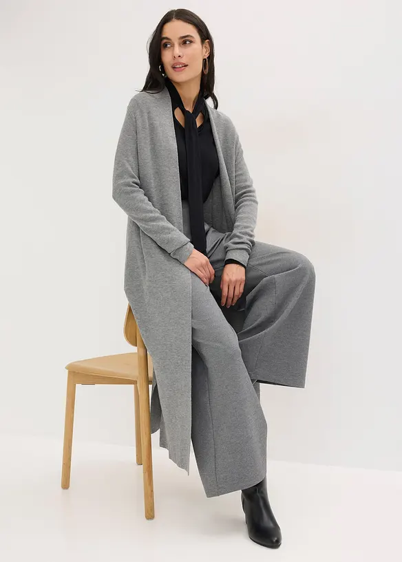 Cardigan lungo con viscosa, bonprix