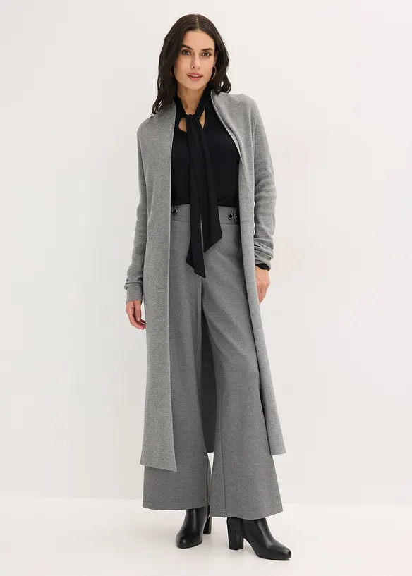 Cardigan lungo con viscosa, bonprix