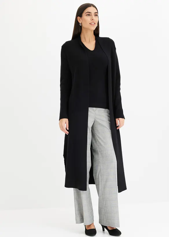 Cardigan lungo con viscosa, bonprix