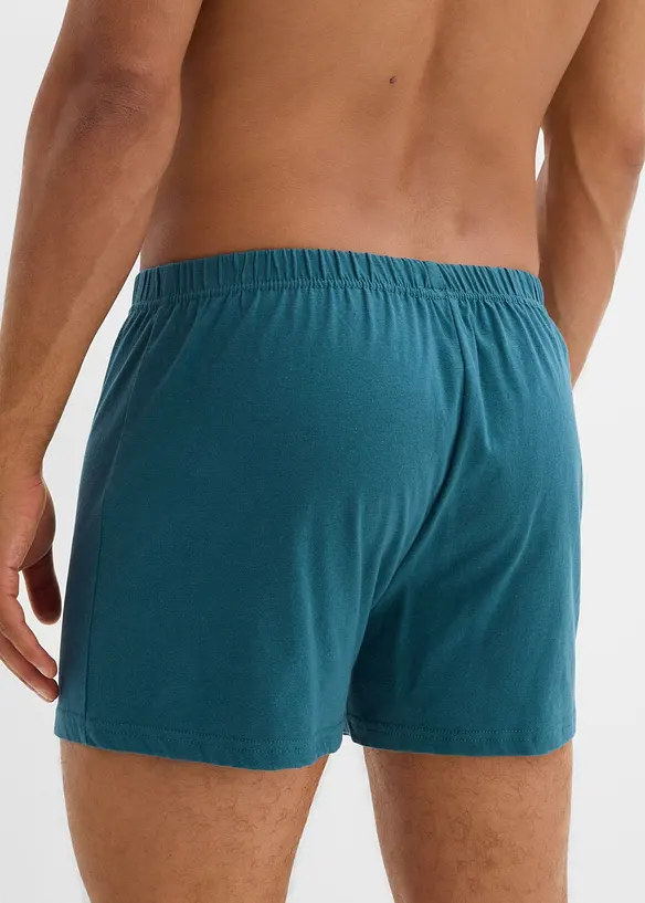 Boxer larghi in jersey di cotone (pacco da 5), bonprix