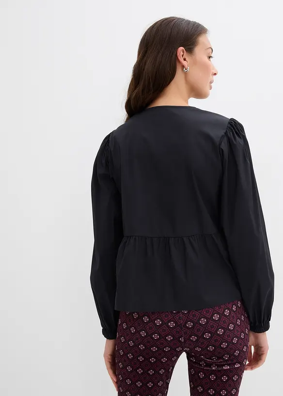Blusa con fiocchetti, bonprix