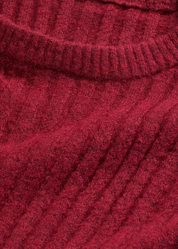 Maglione oversize a coste, bonprix