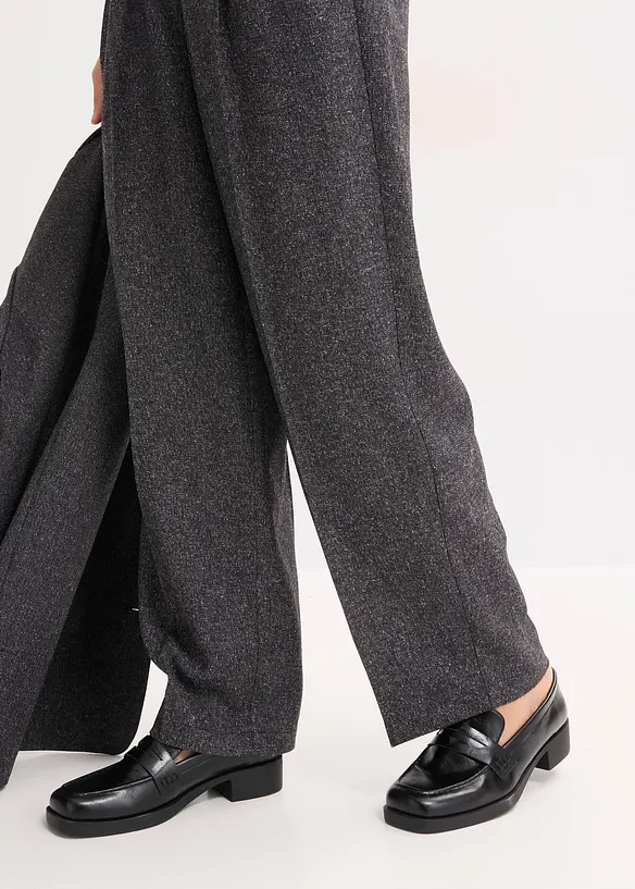 Pantaloni larghi in morbido misto viscosa, bonprix