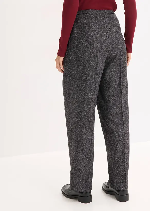 Pantaloni larghi in morbido misto viscosa, bonprix