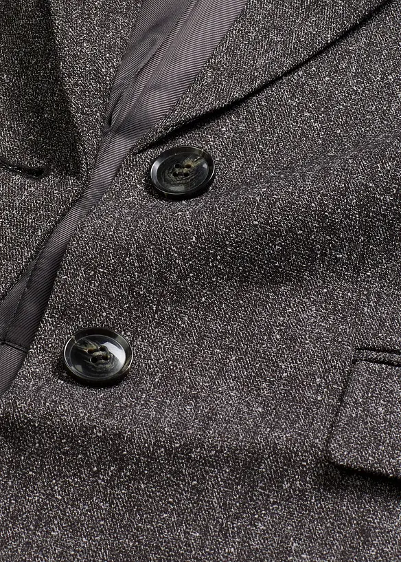 Blazer oversize in misto viscosa fine, bonprix