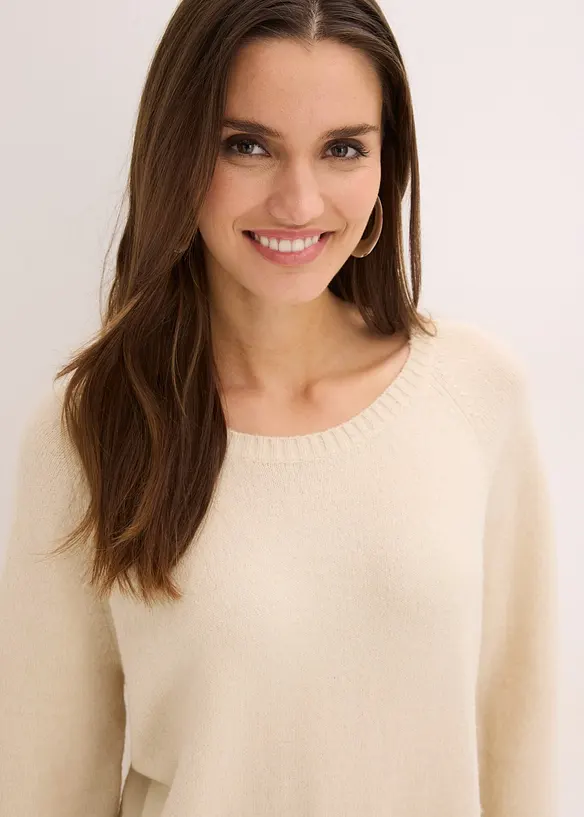 Abito corto in maglia, bonprix