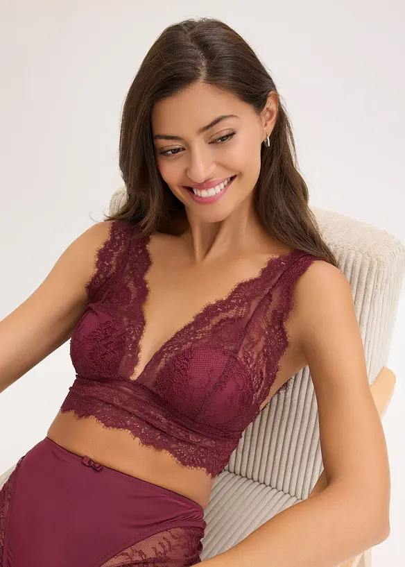 Bralette di pizzo delicato, bonprix
