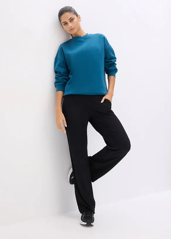 Felpa oversize in puro cotone, bonprix