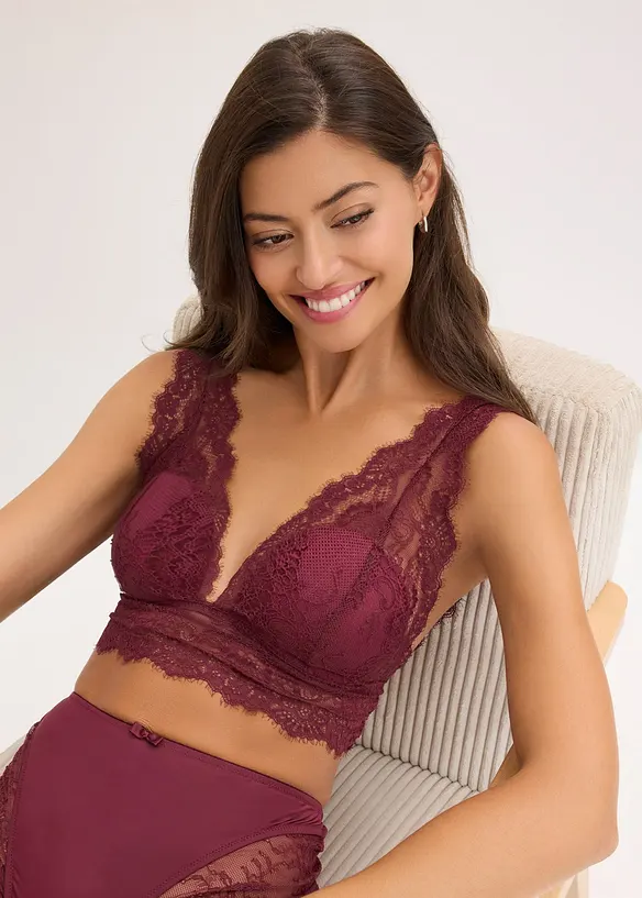 Bralette di pizzo delicato, bonprix