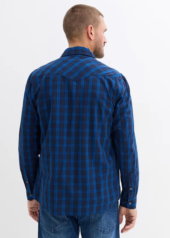 Camicia a maniche lunghe in puro cotone, bonprix