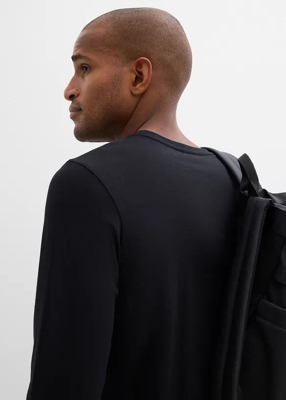 Maglia a maniche lunghe in puro cotone biologico, bonprix