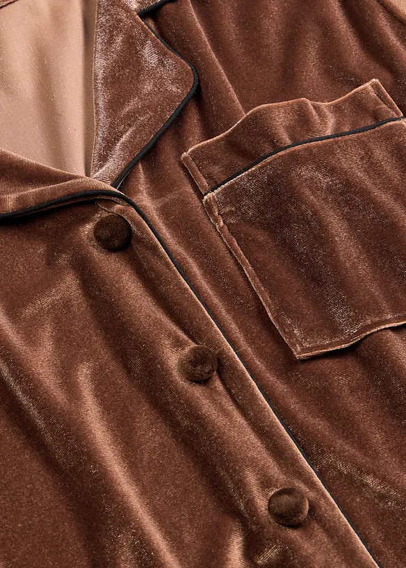 Tuta da casa in velluto, bonprix