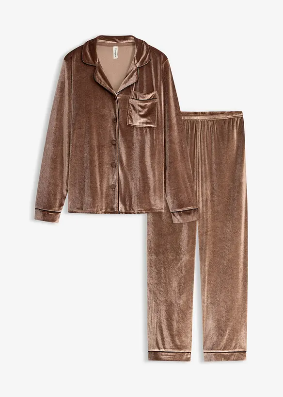 Tuta da casa in velluto, bonprix
