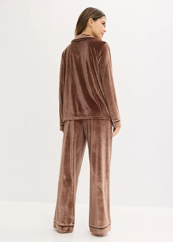 Tuta da casa in velluto, bonprix