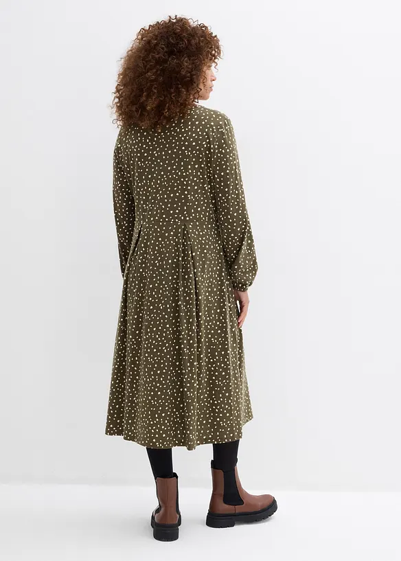 Abito midi in jersey di cotone, bonprix