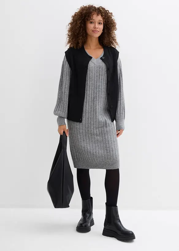 Abito in maglia, bonprix