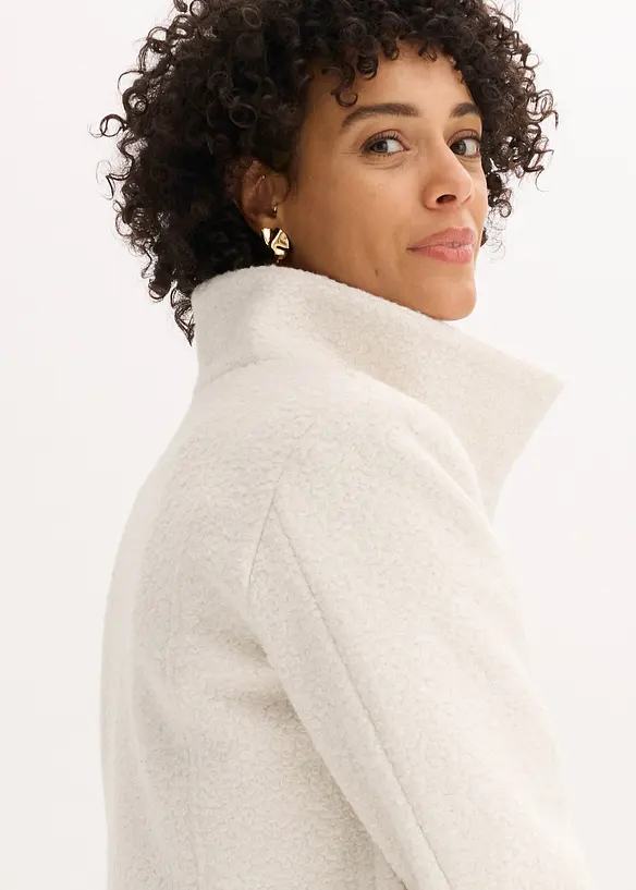 Cappotto corto boucl&eacute;, bonprix