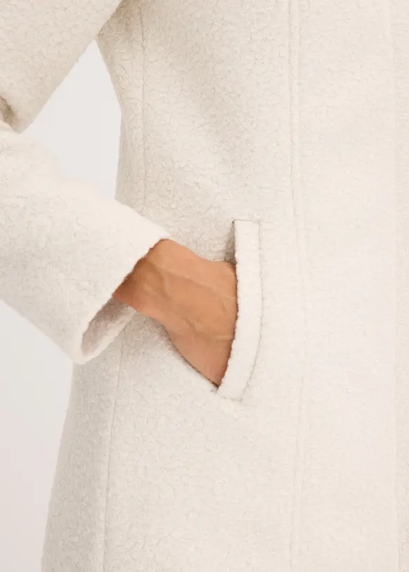 Cappotto corto boucl&eacute;, bonprix