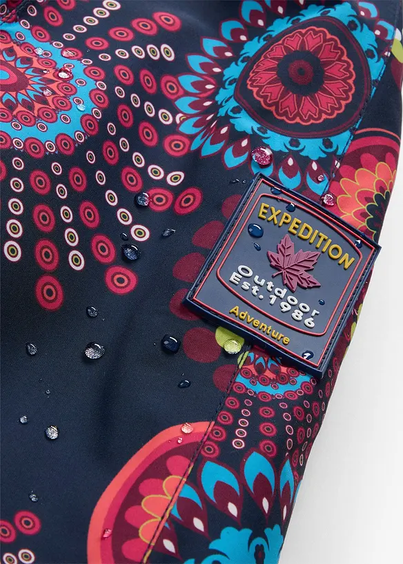 Giacca tecnica impermeabile 3 in 1 con cappuccio, bonprix