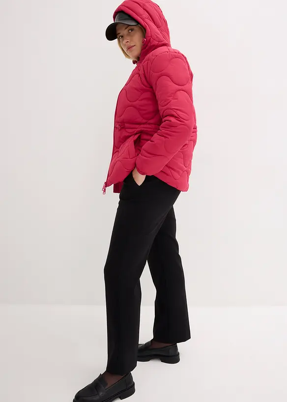 Giacca trapuntata con cappuccio, bonprix
