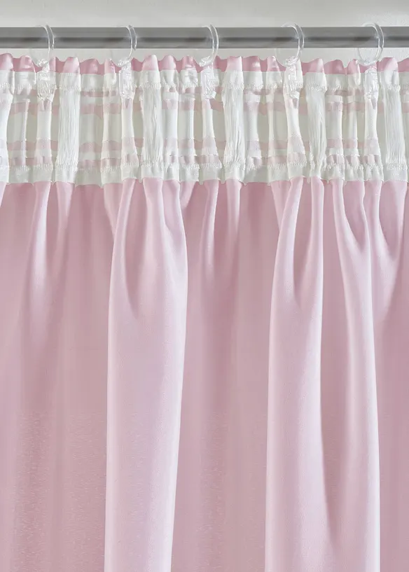 Tenda semitrasparente in materiale riciclato (pacco da 2), bonprix