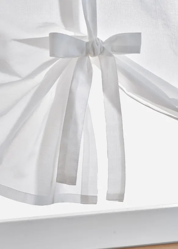 Tenda a pacchetto ricamata con fiocchi, bonprix