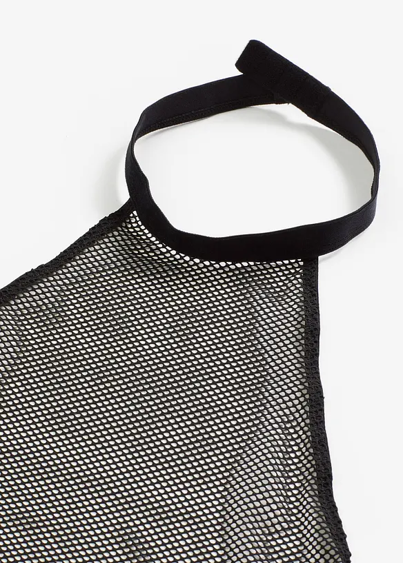 Bralette con scollo all'americana e perizoma a vita alta (set 2 pezzi), bonprix