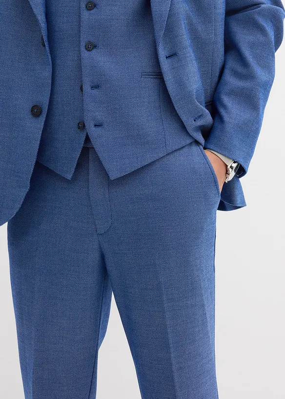 Completo (3 pezzi) giacca, pantaloni, gilet, regular fit, bonprix