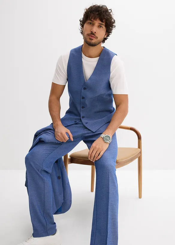 Completo (3 pezzi) giacca, pantaloni, gilet, regular fit, bonprix