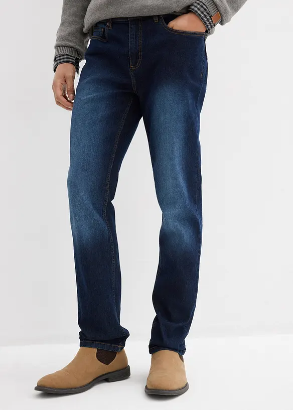 Jeans elasticizzati leggeri regular fit, straight (pacco da 2), bonprix