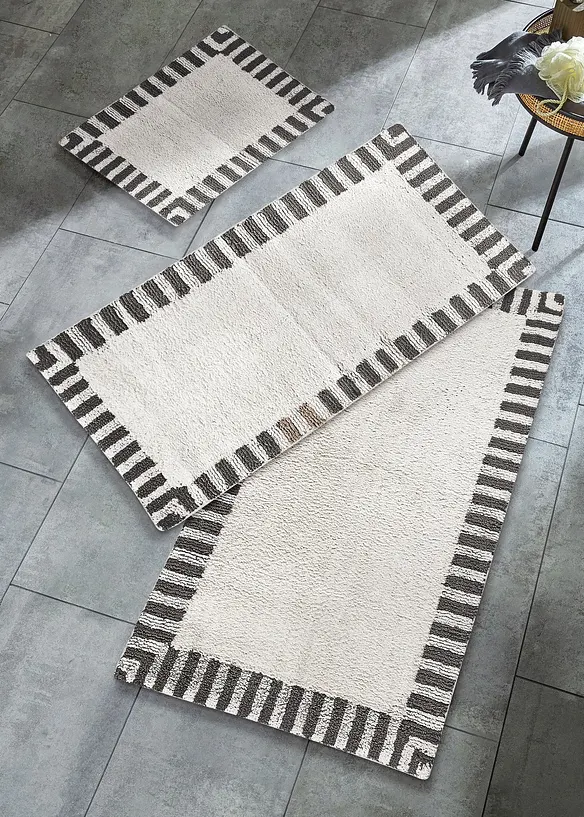 Tappeto da bagno con motivo minimal, bonprix