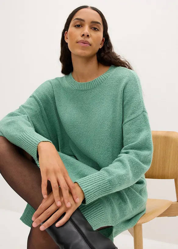 Abito in maglia oversize, bonprix