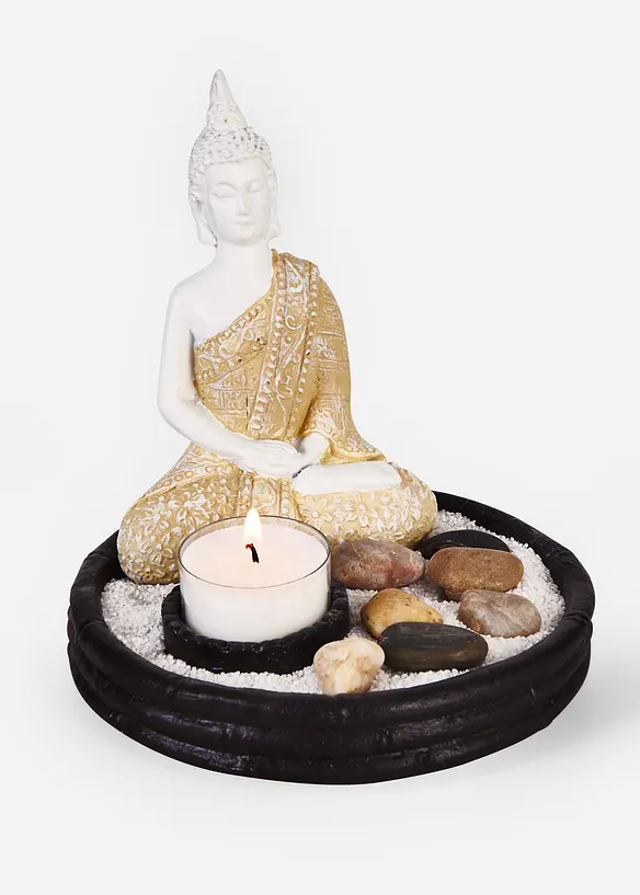Statuetta decorativa Buddha con lumino, bonprix