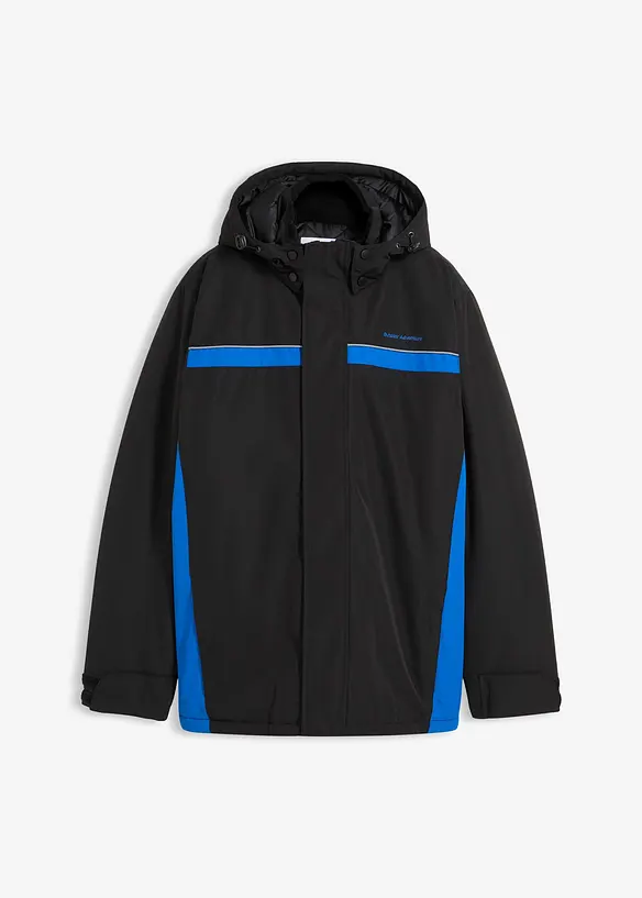 Giacca tecnica impermeabile con cappuccio staccabile, bonprix