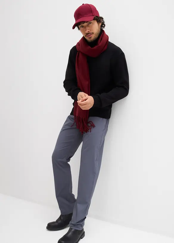 Pantaloni elasticizzati con elastico in vita regular fit, straight, bonprix