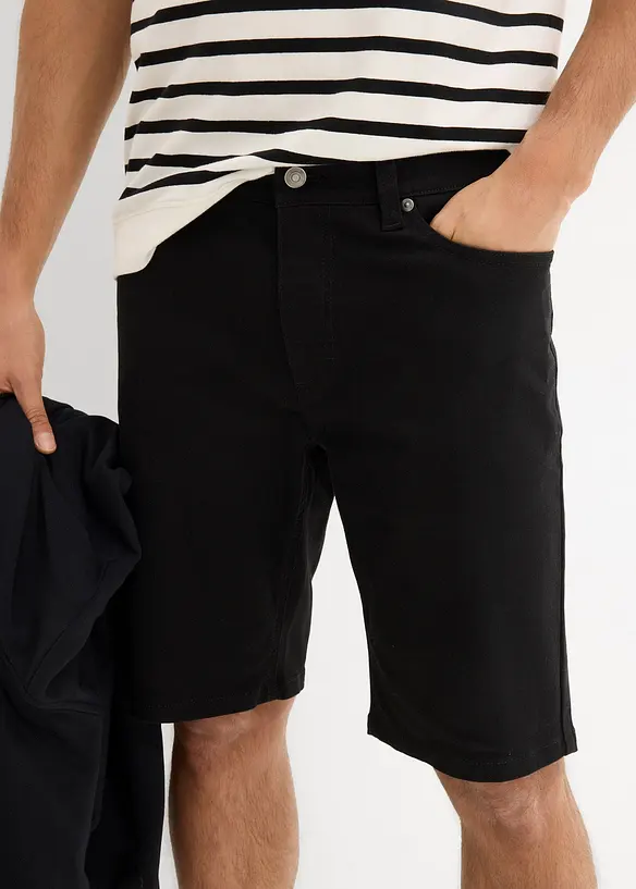 Bermuda elasticizzati, regular fit (pacco da 2), bonprix