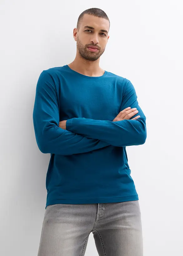 Maglia a maniche lunghe (pacco da 3), bonprix