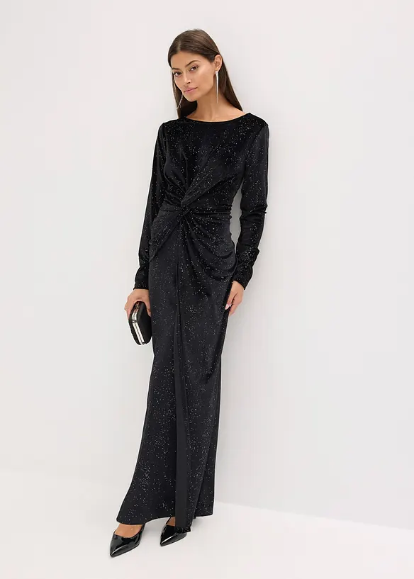 Abito da sera con glitter, bonprix