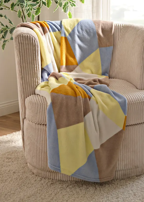 Plaid in color block, bonprix