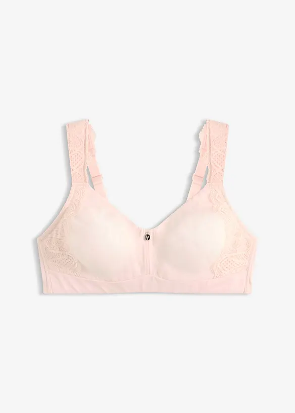 Reggiseno spacer morbido senza ferretto con effetto minimizer, bonprix