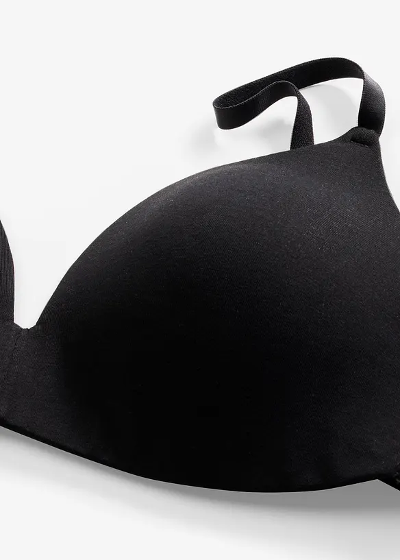 Reggiseno in cotone senza ferretto con coppe preformate, bonprix