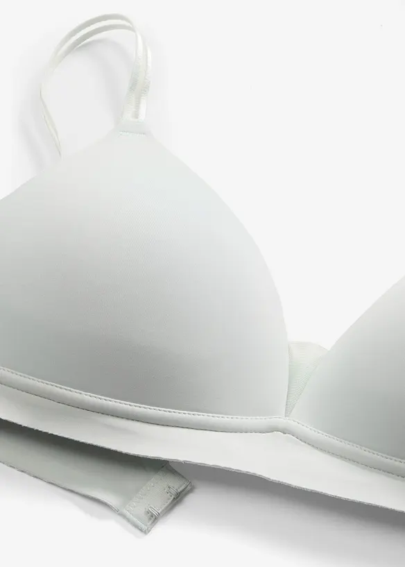 Reggiseno senza ferretto, con coppe preformate e inserto in mesh Feel Comfort, bonprix