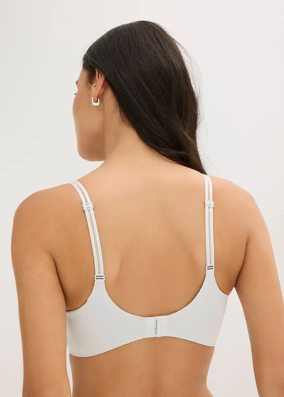 Reggiseno senza ferretto, con coppe preformate e inserto in mesh Feel Comfort, bonprix