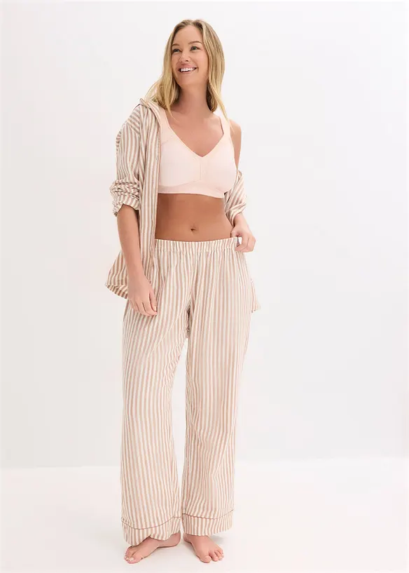 Reggiseno contenitivo senza ferretto con spalline imbottite, bonprix