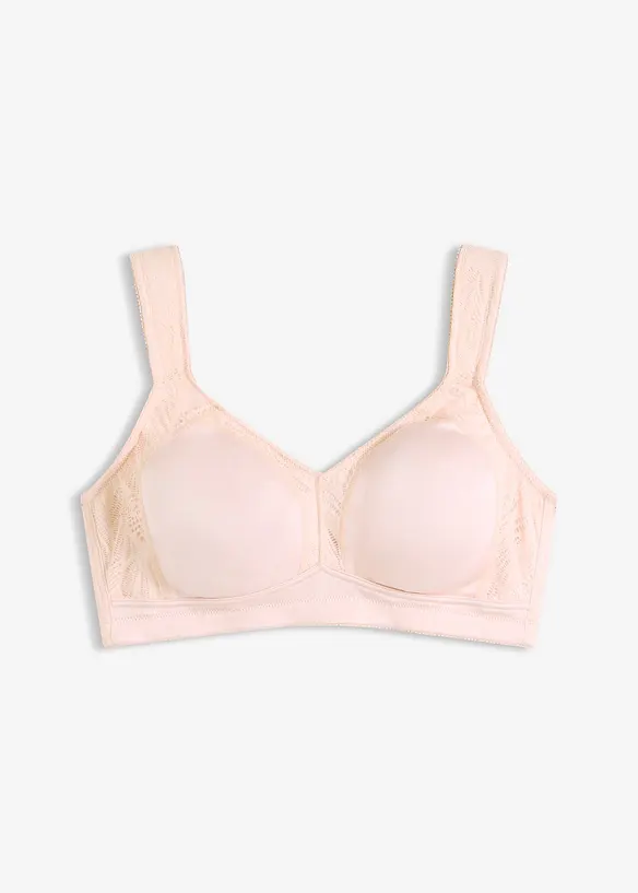Reggiseno contenitivo senza ferretto con spalline imbottite, bonprix