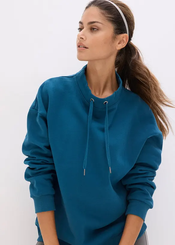 Felpa in puro cotone biologico, bonprix