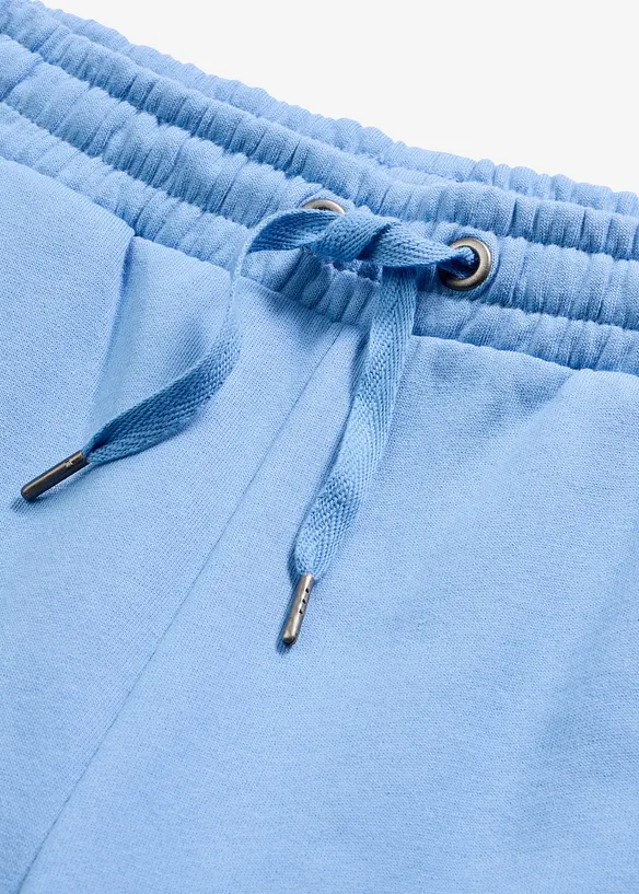 Pantaloni da jogging in puro cotone biologico, vita alta, bonprix