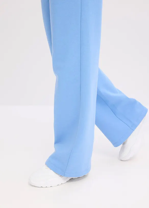 Pantaloni da jogging in puro cotone biologico, vita alta, bonprix