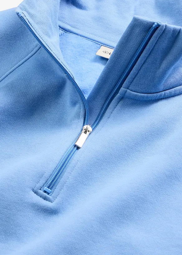 Felpa in puro cotone biologico, bonprix